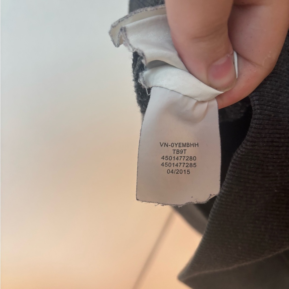Vans Men's Charcoal Crewneck Sweater - Picture 5 of 5